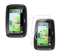 MEMELOKA Protector de Pantalla para Tomtom Rider 500/550, 2 Piezas HD Anti-Arañazo y Sin Burbujas Pet Flexible Película para Tomtom Rider 500/550 con 3D Couverture Complète