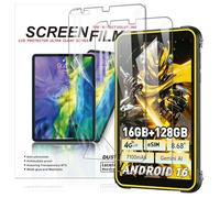 MEMELOKA Protector de Pantalla para Ulefone Rugking Pad Pro 8.68 Pulgadas, 2 Piezas HD Anti-Arañazo y Sin Burbujas Flexible Película con 3D Couverture Complète