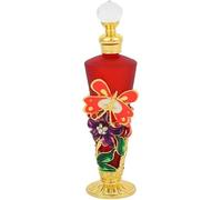 MEMEM Botella de Perfume Vintage, Aceite Esencial de Vidrio vacío de 30 ml Decorativo for Mujeres