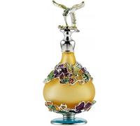 MEMEM Botella de Perfume Vintage, Aceite Esencial Decorativo de Vidrio colibrí de 25 ml vacío