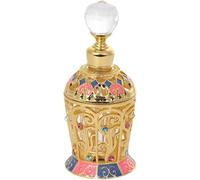 MEMEM Botella de Perfume Vintage, Regalos de Vidrio Decorativos de Aceite Esencial vacíos de 10 ml for Mujeres