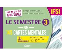 Mémento 100% visuel Le semestre 3 en 145 cartes mentales IFSI: 10 unités d'enseignement