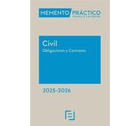 Memento Civil. Obligaciones y Contratos 2025-2026 (MANUALES)