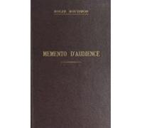 Memento Daudience : Justices De Paix Tribunaux Paritaires Tribunaux De