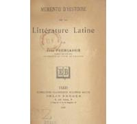 Mémento Dhistoire De La Littérature Latine (ebook)