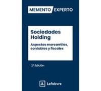 memento experto sociedades holding