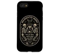 Memento Mori Esqueleto Oración Reloj de Arena Carcasa para iPhone SE (2020) / 7/8