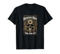 Memento Mori Eucaristía católica Tradicional Latina Misa Calavera Camiseta