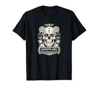 Memento Mori Eucaristía católica Tradicional Latina Misa Calavera Camiseta