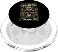 Memento Mori Eucaristía católica Tradicional Latina Misa Calavera PopSockets PopGrip para MagSafe