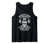 Memento Mori Gardening Regando Plantas muertas! Jardinero gótico Camiseta sin Mangas