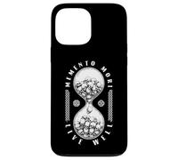 Memento Mori Live Well Skull Reloj de Arena Estoicismo Cráneos Carcasa para iPhone 13 Pro MAX