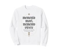Memento Mori Memento Vivere Cita Latina Filosofía estoica Sudadera
