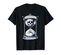 Memento Mori Memento Vivere - Filósofo estoico con diseño de calavera Camiseta