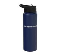 memento mori | Recuerda tu mortalidad | Dark Reminder Stainless Steel Insulated Water Bottle