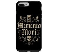 Memento Mori Reloj de Arena Cita Latina Filosofía Estoica Carcasa para iPhone 7 Plus/8 Plus