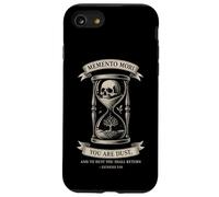 Memento Mori Reloj de Arena Esqueleto Árbol Verso Carcasa para iPhone SE (2020) / 7/8
