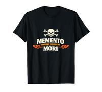 Memento Mori Skull Vintage Gothic Art Producto gráfico Camiseta
