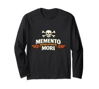 Memento Mori Skull Vintage Gothic Art Producto gráfico Manga Larga