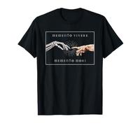 Memento Mori & Vivere - Creación de mano esqueleto de Adán Camiseta