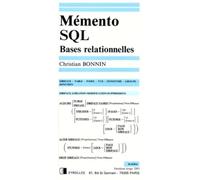 Memento Sql. Bases Relationelles: Bases relationnelles