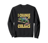 Memes Divertidos de camaleón Estoy más Confundido Cambio mis Colores Sudadera