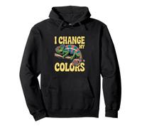 Memes Divertidos de camaleón Estoy más Confundido Cambio mis Colores Sudadera con Capucha