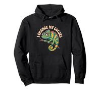 Memes Divertidos de camaleón Estoy más Confundido Cambio mis Colores Sudadera con Capucha