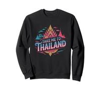 Memes Divertidos de Viajes I Love Thailand Beach Llévame a Tailandia Sudadera