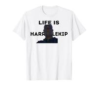 Memes "Life is Harr Lekip", humor de niña, blanco Camiseta