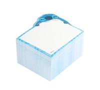 Memo Block Disney Stitch - Notas adhesivas - 400 hojas blancas para notas 75x75 cm - Papaleria y material escolar - Oficina papelería Stitch, licencia oficial
