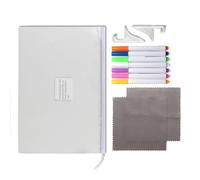 Memo Board, Acrylic Message Pad, Portable Desktop Led Glow Display, Light Up Dry Erase Area, Writing Boards for Kitchen, Bedroom, Counter, 5.91x5.91x1.18inches or 11.81x7.87x1.18 Inches