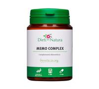 Memo Complex Dieti Natura - 200 Cápsulas para Mejorar la Memoria y Concentración, Estimular la Circulación Cerebral, con Ginkgo Biloba, Ginseng y Zinc para Funciones Cognitivas Óptimas