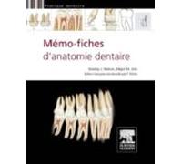 Mémo-fiches Danatomie Dentaire (ebook)