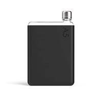 memobottle Funda de silicona A5, tinta negra (Solo funda)