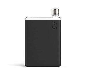 memobottle Funda de silicona A5, tinta negra (Solo funda)