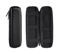 MEMOFYND 1 bolsa de almacenamiento con diseño de sol, impermeable, estuche de EVA, multifuncional, con cremallera, estuche para cosméticos, color negro, Negro , 20x6x3,5cm, moderno