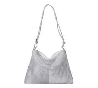 MEMOFYND 1 bolso bandolera con diamantes incrustados, accesorios de moda para cena, bolso de mano simple, elegante bolso de mano, organizador portátil, adecuado para bodas, bailes de graduación