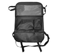 MEMOFYND 1 organizador de asiento de coche, resistente al agua, protección del respaldo del coche, bolsa de almacenamiento con mesa plegable, bolsa de almacenamiento multifuncional para divisores