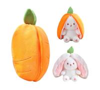 MEMOFYND 1 pieza de almohada de conejo, cojín de sofá de dibujos animados, juguete de conejo blanco de felpa, decoración de oficina linda, adecuado para oficina, sala de estar, ventana (18 cm)