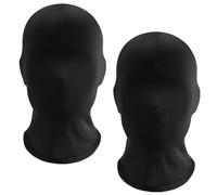 MEMOFYND 2 piezas de cubiertas faciales, máscara de protección solar para exteriores, máscara de Halloween, juego de rol de máscara, máscara de cabeza completa, máscara de seda de hielo, adecuada para