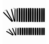 MEMOFYND 30 clips negros de alimentos, clips para bolsas de aperitivos, clips de almacenamiento de alimentos, clips para bolsas de la compra, clips adecuados para la conservación de alimentos