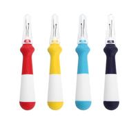 MEMOFYND 4 unidades de herramientas para quitar costuras, herramienta de reparación de roscas, separador de costuras para coser, herramienta de costura rápida (4 colores)