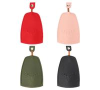 MEMOFYND 4PCS Fulu Funda Para Llaves De Coche, Bolsa Para Llaves Extraíble, Caja De Cuero Para Llavero