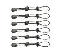 MEMOFYND 6 Piezas Cordón Elástico, Cordón de Sujeción para Bastones de Trekking, Cordón Elástico Ajustable, Accesorios para Mochila, Accesorios para Senderismo, Adecuado para Ropa con Cordón para Moc