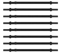 MEMOFYND 8 correas ajustables para gafas, accesorios para gafas, cadena para gafas de sol, correa para gafas deportivas, soporte universal para gafas (negro), Negro , 33,5 * 1 cm