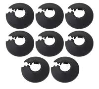 MEMOFYND 8 piezas de anillos de tubo, manguitos de tubo, tapa de apertura de tubos, cubiertas para tuberías de agua, cubiertas para orificios de desagüe, tubos de calefacción.