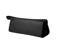 MEMOFYND 1 bolsa negra para secador de pelo, bolsa de almacenamiento para rizador, bolsa de herramientas de peluquería, bolsa de cosméticos, bolsa de aseo, adecuada para viajes, bolsa de