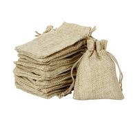 MEMOFYND Bolsas de Confeti de Yute 100 Piezas - Bolsas de Regalo, Caramelo y Boda Portátiles - Pequeñas