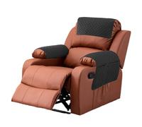 MEMOFYND Juego de 3 Protectores de Brazo para Sofá y Silla (Negro)